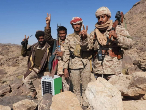 الأعوش فارس مراد في جبهاتها الجنوبية