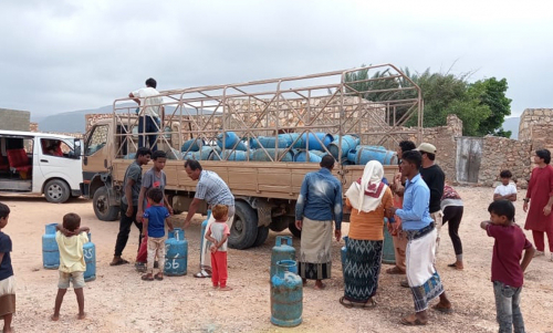 خليفة الانسانية تستكمل توفير الغاز المنزلي لأهالي شريط الساحلي الغربي والجنوبي