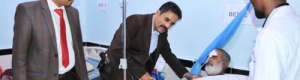 وجه بدعم مالي للكادر الطبي.. رئيس انتقالي شبوة يتفقد جرحى قوات العمالقة