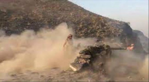 المقاومة الجنوبية تخوض مواجهات السلاح الثقيل مع مليشيا الحوثي بجبهة ثرة