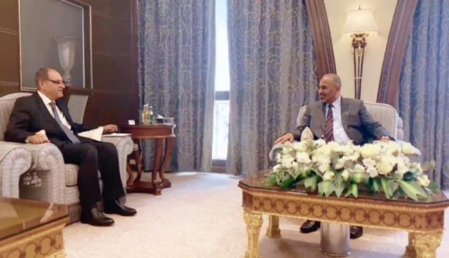 الرئيس الزُبيدي يبحث مع السفير المصري آفاق التعاون المشترك
