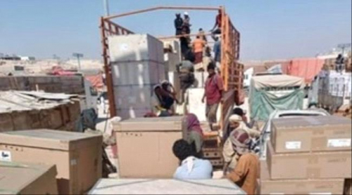 المهرة: ضبط شحنة قطع طائرات مسيرة مهربة للحوثي