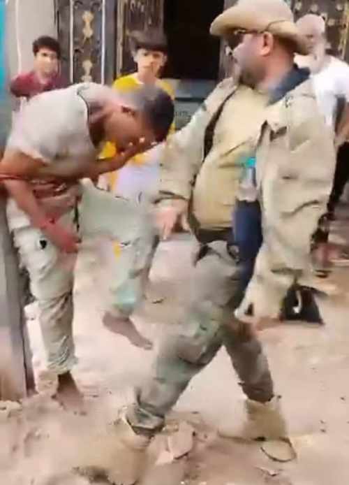 أمن عدن يقبض على "الجندي الكابوي" الذي ظهر بفيديو يعذب شاب أعزل