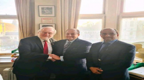 قيادي انتقالي يلتقي مسئولين في الخارجية والبرلمان البريطاني