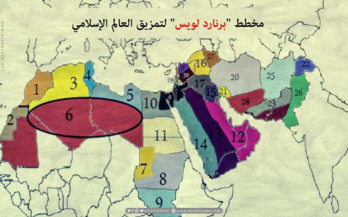 مخطط برنارد لويس لتفتيت الدول العربية؟ و"إعادة حدود سلطنات الجنوب العربي"