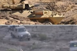 هجوم حوثي مباغت على محور آزال العسكري بعد انسحاب القوات الجنوبية من الحد الجنوبي