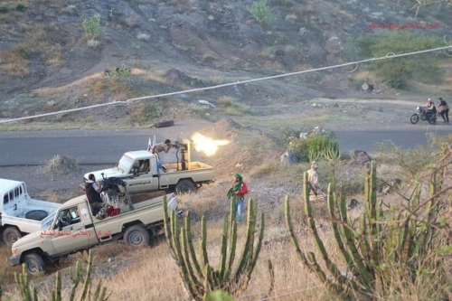 التجويع لرجال الإنتصارات الجنوبية : "بن بريك" قواتنا لا ترهن ثباتها براتب يصرف  