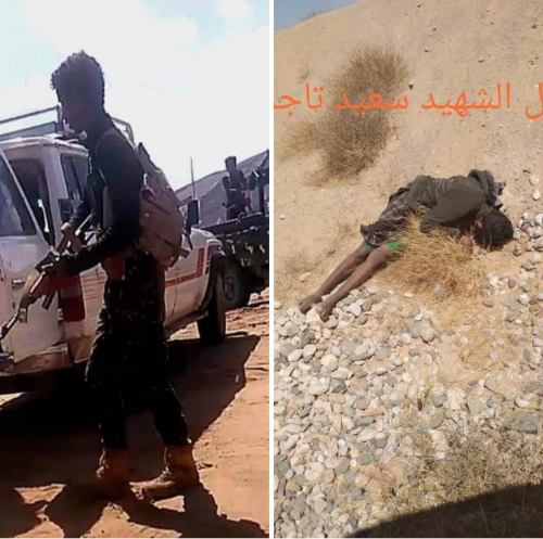 عــاجــل: تنفيذ القصاص في قاتل الشهيد سعيد تاجرة على يد اسرة الشهيد 