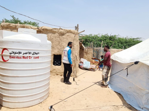 هلال الإمارات يخفف آثار جرائم الإخوان في شبوة