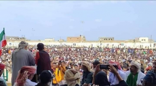 المهرة عصر الأربعاء ترفض اعلان إقليم حضرموت 