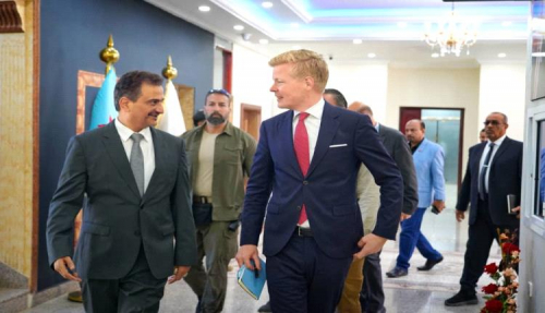 لملس يستقبل المبعوث الأممي لبحث جهود إنهاء الحرب