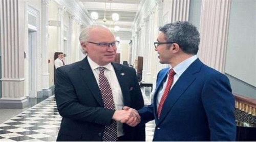 بزيارة للبيت الأبيض.. وزير خارجية الإمارات يبحث دعم مجلس القيادة الرئاسي