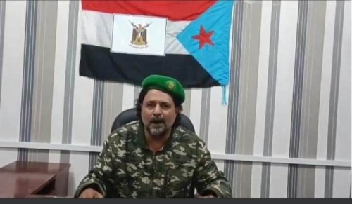 تصريح ناري للقائد ابو همام : لن نسمح بعودة العليمي إلى عدن