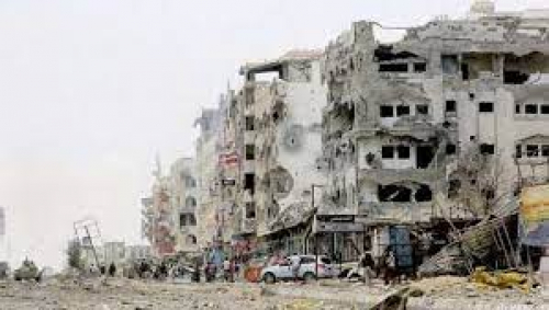 وقفة سلمية أمام مركز الاعمار والتنمية السعودي