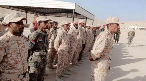 بدعم اماراتي: تخرج دفعة جديدة من قوات الصاعقة الجنوبية بشبوة