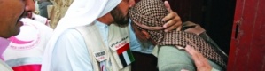"الأيادي الإماراتية" يداً تحارب الإرهاب ويداً تمد المساعدات