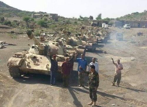 القوات الجنوبية تتصدى لأكبر هجوم حوثي في جبهة الشريجة بكرش 