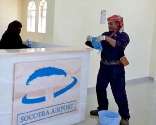 سقطرى .. إنسانية الإمارات تعقم المحافظة والإخوان يستعجلون الأوبئة 