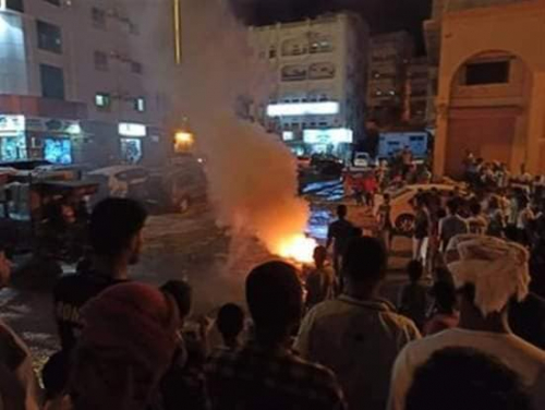 ايادي تخريبية تعطل كهرباء عدن بعد دخول سفينة المشتقات تخرج المحطات عن الخدمة 