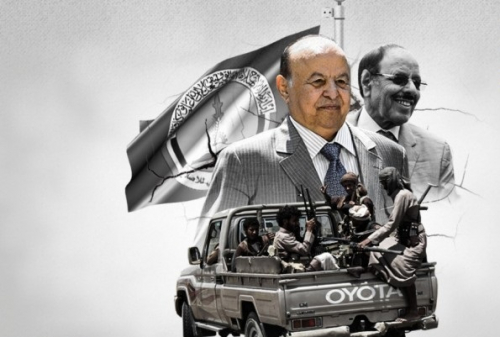 الرئيس هادي لقادة الإصلاح: سنجعل الانتقالي يلعن اليوم الذي قبل فيه المشاركة في الحكومة