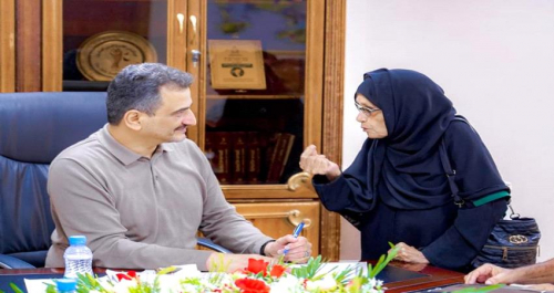 "لملس" يوجه بتمكين المناضلة "جمالة" من ارضيتها والحفاظ على ممتلكات المواطنين في بير فضل