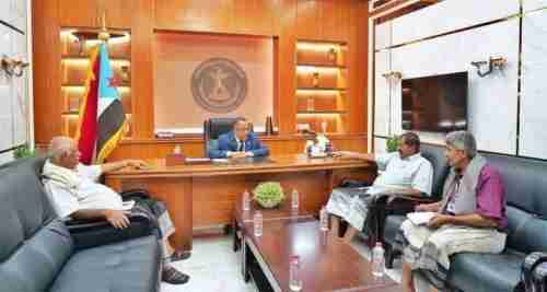 الدكتور الخبجي يلتقي بقيادة الهيئة العسكرية العليا للجيش والأمن الجنوبي