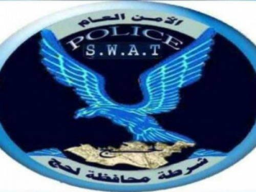 أمن لحج يدين قتل جنديين على يد الإرهابي أمجد خالد