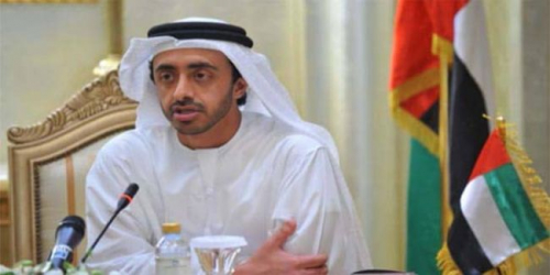 وزير خارجية الإمارات: عودة العلاقات بين السعودية وإيران خطوة مهمة لاستقرار المنطقة
