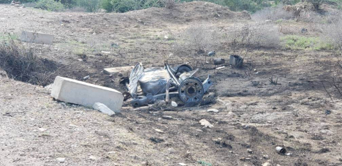 جرحى من أبطال القوات الجنوبية في تفجير إرهابي بالمحفد