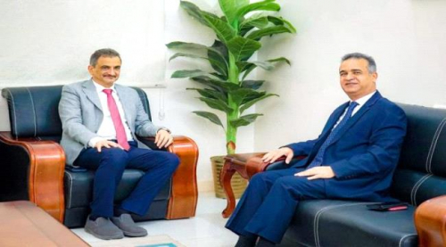 لملس: تواجد سفير ليبيا في عدن رسالة للاخرين بأن الأوضاع بالعاصمة مستقرة