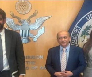 البيض يبحث مع البعثة الأمريكية في جنيف مستجدات الأوضاع في الجنوب