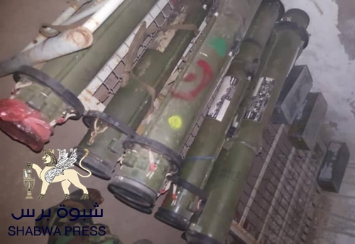 العثور على قذائف متفجرة شديدة الخطورة شمال شرق "المكلا" والتخلص منها