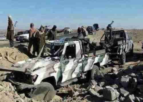 أبطال المقاومة الجنوبية في شبوه ينفذون كمين لطقم عسكري يمني أدى لإنقلابه 