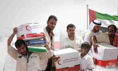 شبوة ومساعدات الإمارات.. إغاثات تقهر مؤامرة الإخوان