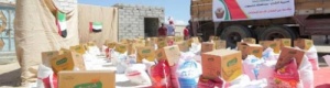 300 ألف مواطن بحضرموت وساحل تهامة استفادوا من المساعدات الإنسانية الإماراتية 