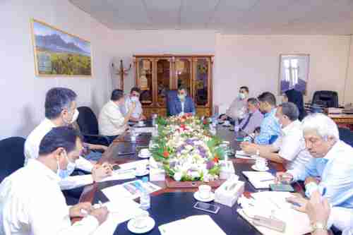 لملس يترأس اجتماعا لمناقشة وإقرار عدد من الترتيبات الخاصة بشهر رمضان 