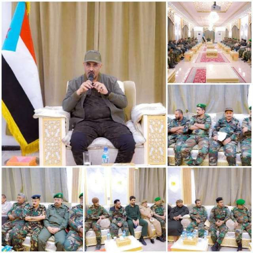 الرئيس_الزُبيدي‬⁩: عملية الهيكلة تمتد للقيادات العسكرية والأمنية