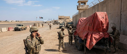 مليشيات الطوارئ في مطار الريان تُبيع معدّة حفر تابعة لشركة التميمي في حضرموت