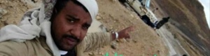 استشهاد جندي بالنخبة الحضرمية واصابة آخر على ايدي مهربي القات