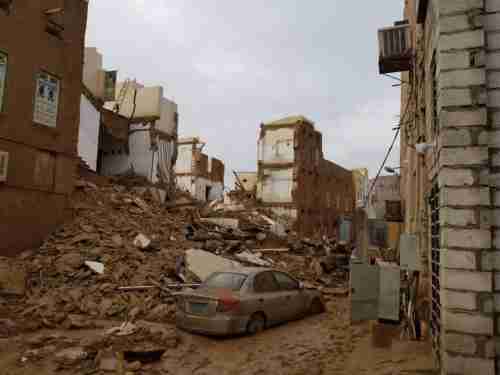 4 شهداء نتيجة الحالة الجوية بتريم ودمار واسع في منازل المواطنين