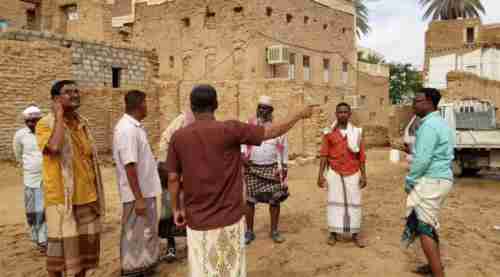 قيادة انتقالي تريم تتفقد أضرار كارثة السيول وتشكل لجنة طوارئ بالمديرية