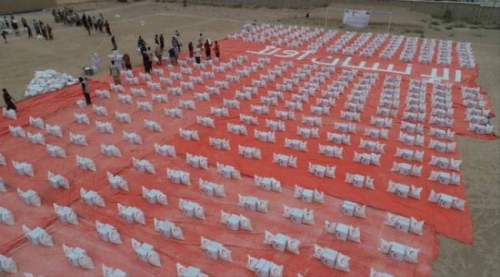 استفادة 150 الف شخص بحضرموت من المساعدات الاماراتية في ابريل