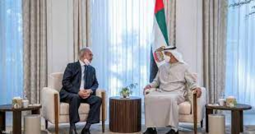 خليفة حفتر يلتقي الرئيس الإماراتي معزيا بوفاة الشيخ خليفة بن زايد