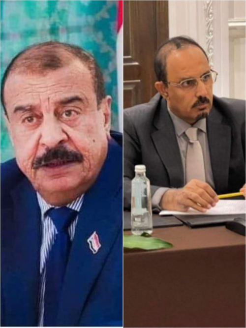 بن ماضي يبارك لبن بريك نجاح اجتماع الجمعية الوطنية بالمكلا