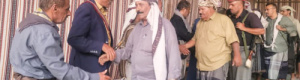 رئيس انتقالي شبوة يشارك في عقد صلح قبلي بين آل فريد بمديرية الصعيد
