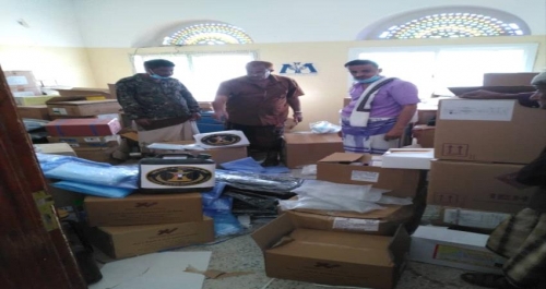 مقدمة من الإمارات.. صحة المسيمير تتسلم مساعدات دوائية ومستلزمات طبية