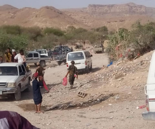 بعد استشهاد "بن ضباب" تجدد الاشتباكات بين أبناء شبوة والقوات الخاصة التابعة للإصلاح