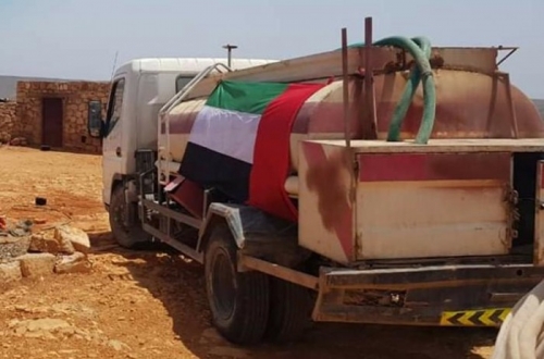 سقيا الإماراتية تروي ظمأ أهالي سقطرى 