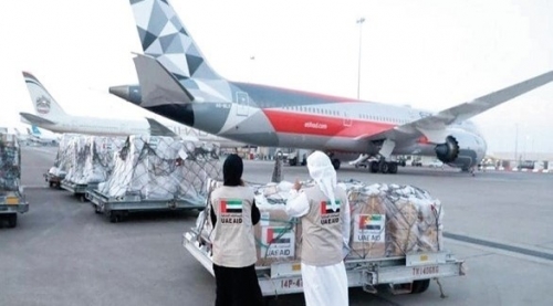 يد الخير الإماراتية تصل أمريكا الجنوبية : أطنان من المساعدات تصل كوستاريكا وتشيلي لمجابهة كورونا