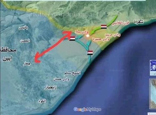 لجنة المراقبة من التحالف العربي تواصل رفع تقاريرها بخروقات مليشيات الإخوان في ابين 